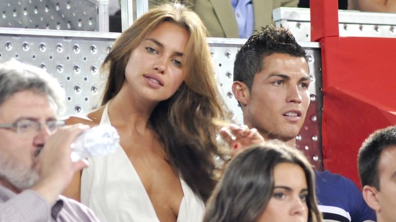 Cristiano Ronaldo s přítelkyní Irinou Shaykovou