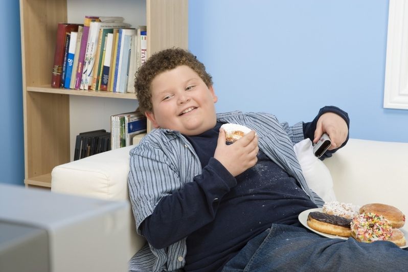 Obezita u dětí je stále větším problémem. 
