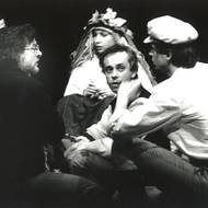 Jan Kačer během přípravy inscenace Tvrdohlavá žena (1983), Národní divadlo moravskoslezské