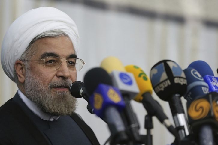 Nově zvolený íránský prezident Hasan Rúhání