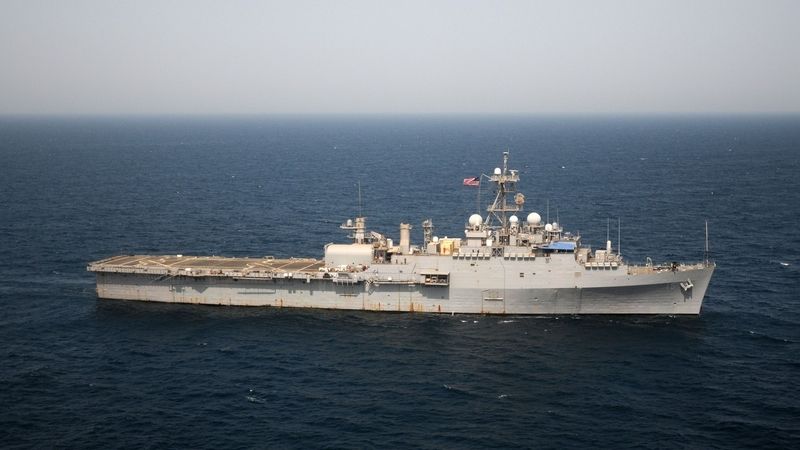 Přestavěná loď USS Ponce