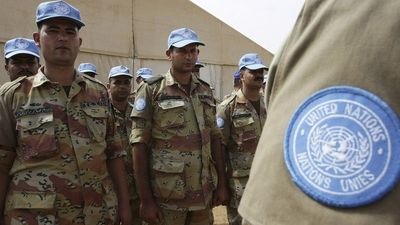 Vojáci mezinárodní mise v Súdánu
