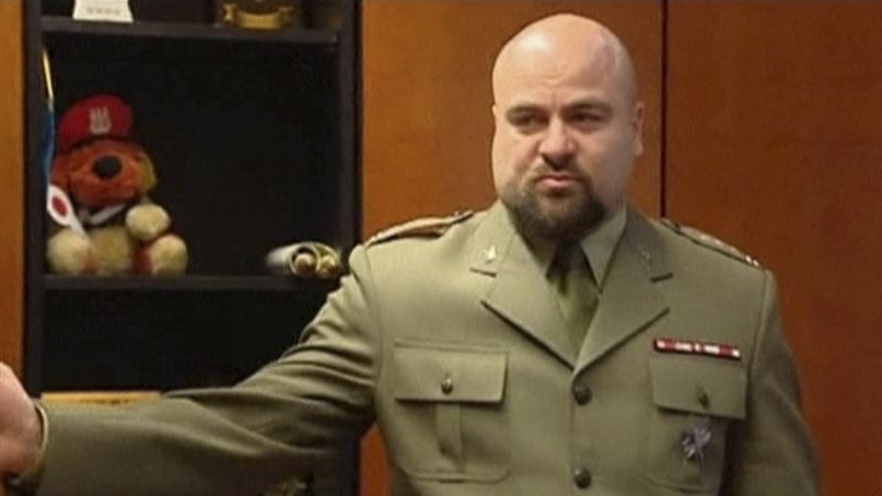 Vojenský prokurátor Mikolaj Przybyl 