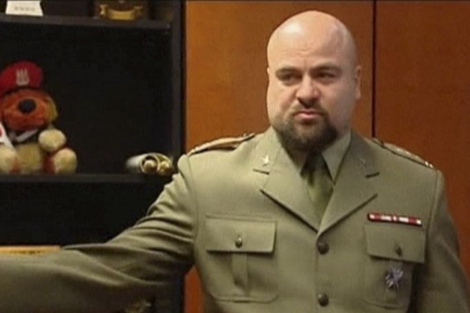 Vojenský prokurátor Mikolaj Przybyl 