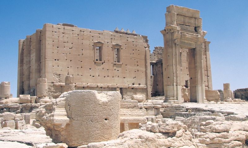 Baal býval hlavním z aramejských bohů. Jeho chrám proto patřil k nejhonosnějším stavbám starověké Palmyry.