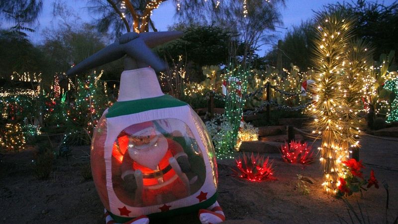 Vánoční výzdoba Henderson Nevada USA