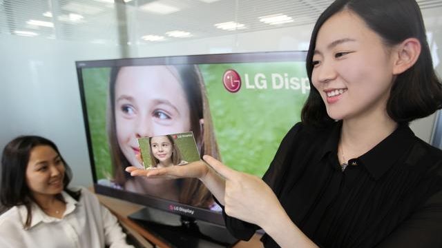 Nejjemnější displej na světě od LG zvládne zobrazit to samé, co velký LCD televizor.