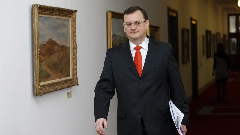 Předseda vlády Petr Nečas (ODS)
