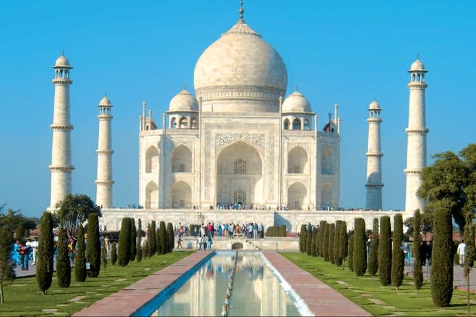 Tádž Mahal – indický skvost, který vás omámí i na obrázku.