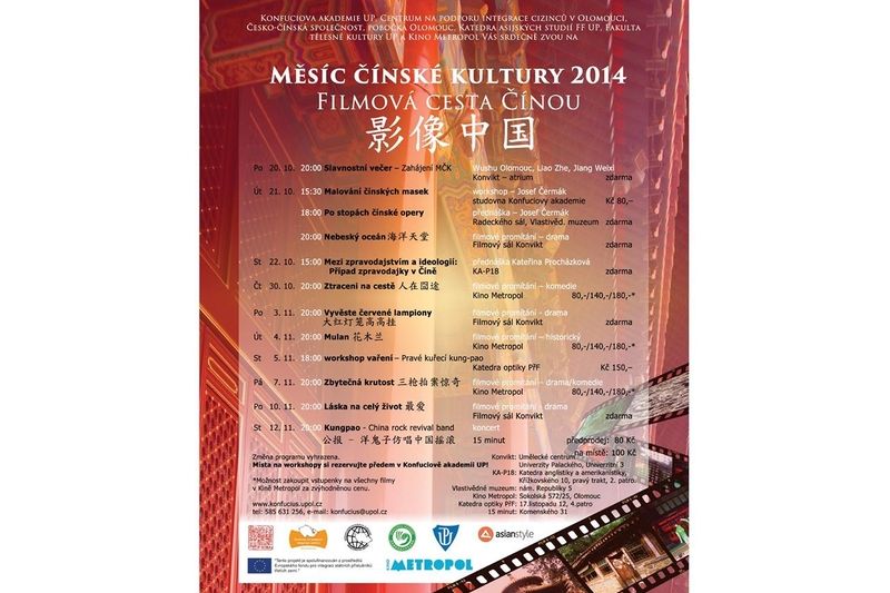 Program měsíce čínské kultury