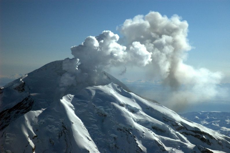 Erupce sopky Mount Redoubt 
