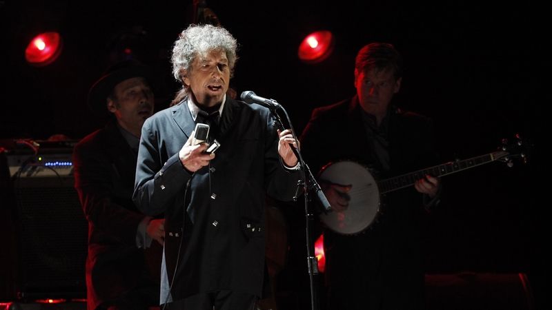 Americký písničkář Bob Dylan