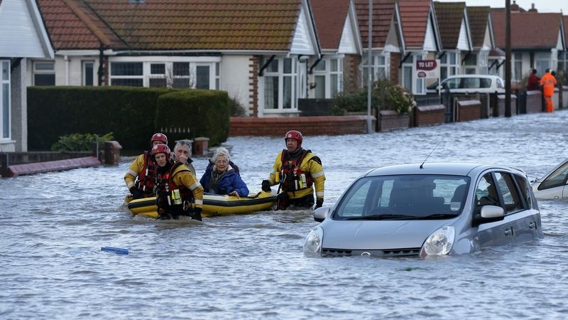 Záplavy v severním Walesu
