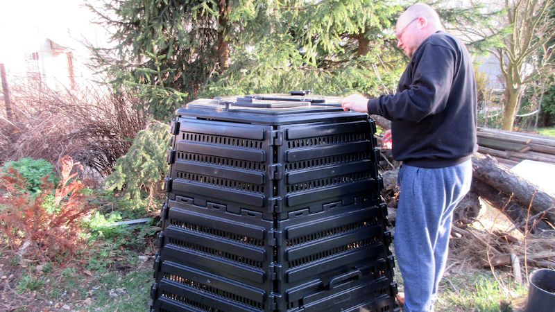 S příchodem jara se kompostéry K1380 staly vítaným pomocníkem majitelů rodinných domků v Příboře. 