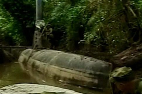 V Kolumbii zabavili pašerákům ponorku