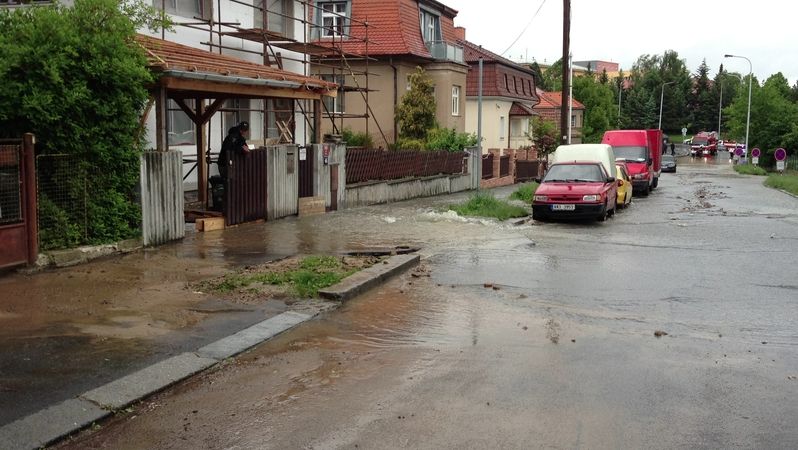 Potopa v Praze-Krči