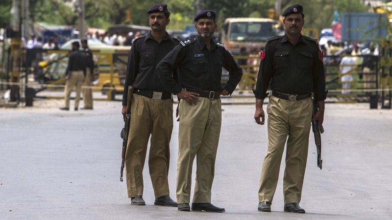 Pákistánští policisté. Ilustrační foto