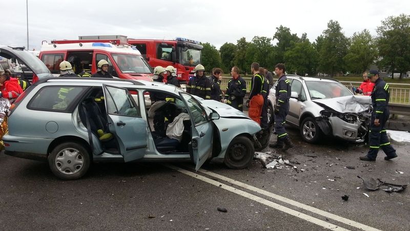 Nehoda komplikovala provoz ve směru na Český Krumlov