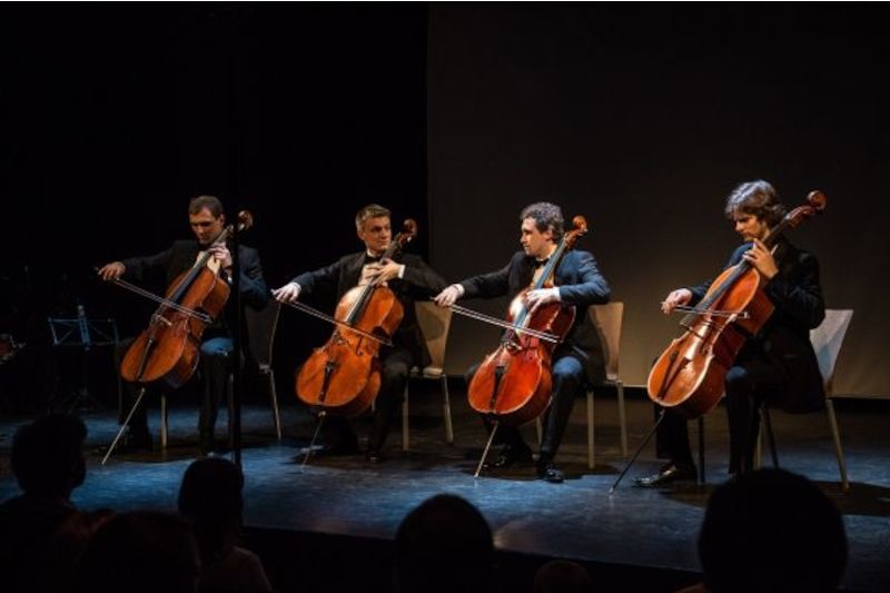 Čtveřice mladých špičkových violoncellistů - Jan Zemen - Jan Zvěřina - Petr Špaček - Ivan Vokáč se v závěru března představí na Rychnovsku.   