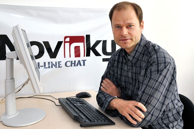 Radek Špicar na on-line chatu