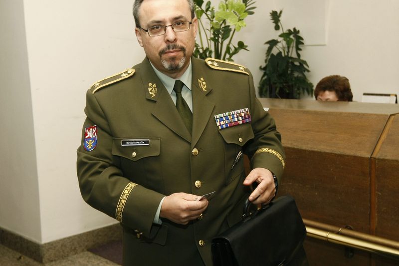 Bývalý šéf vojenského zpravodajství Miroslav Krejčík
