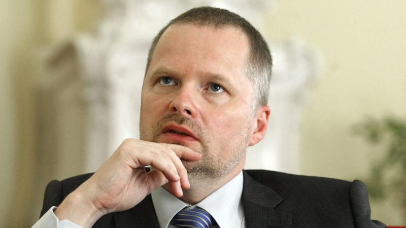 Ministr školství Petr Fiala