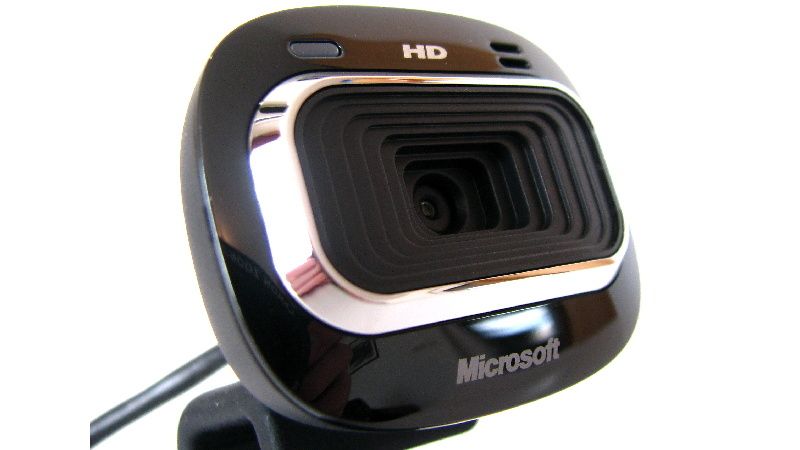 Tvar a design webové kamery Lifecam HD-3000 je povedený.