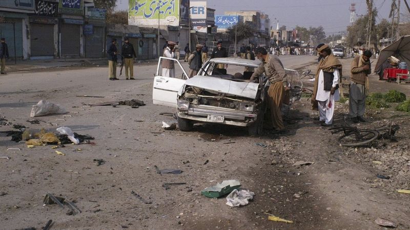 Útoky radikálů na severozápadě Pákistánu při afghánských hranicích jsou časté. 