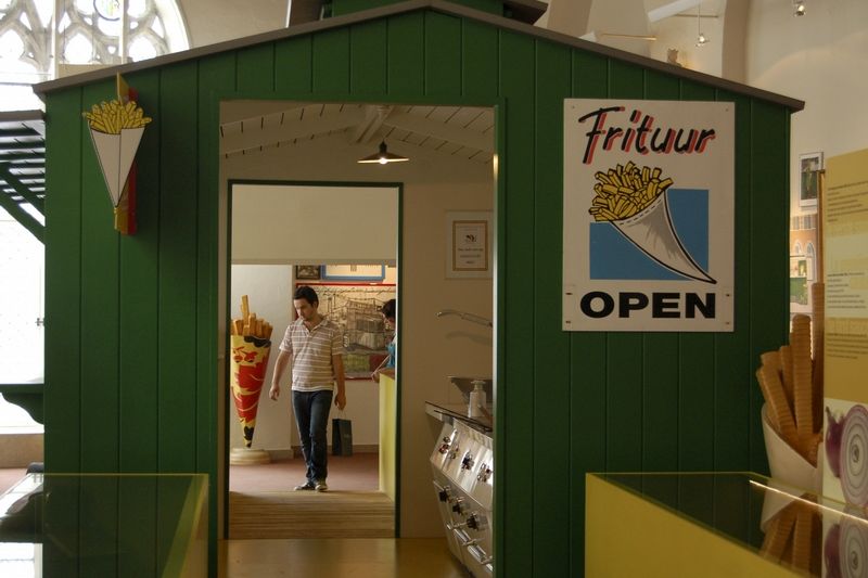 V belgických Bruggách je k vidění údajně jediné muzeum hranolků na světě.