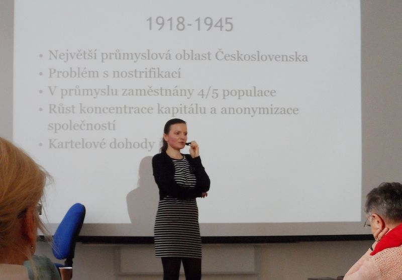 Přednášející Mgr. Hana Šústková, Ph.D.
