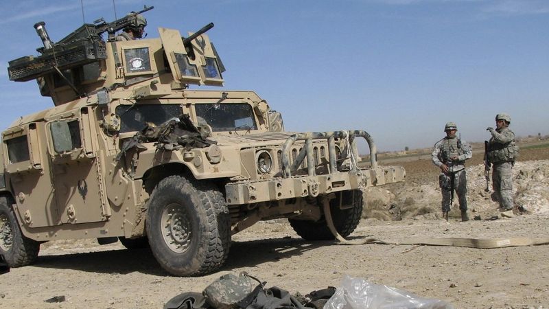 Američtí vojáci na jihu Afghánistánu