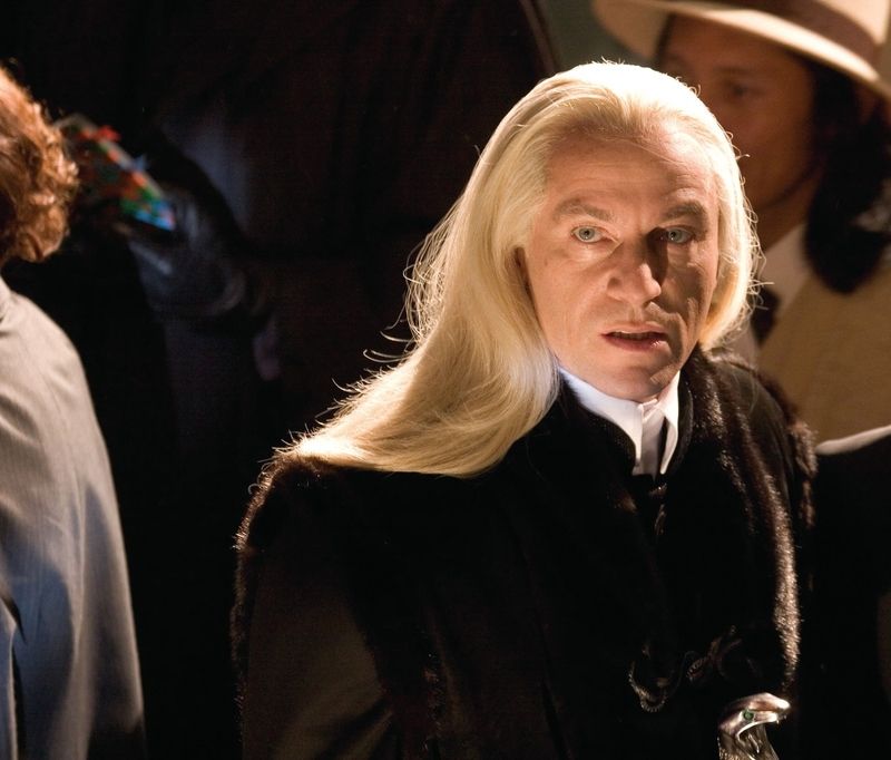 Jason Isaacs jako nezapomenutelný Lucius Malfoy