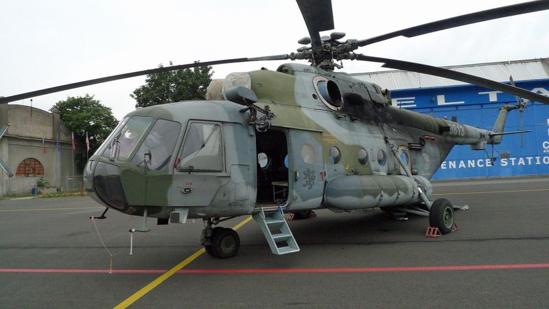 Vrtulník Mi-171 české armády (ilustrační foto)