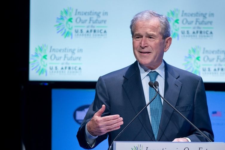 George W. Bush na snímku z letošního srpna