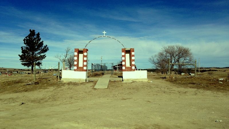 Hřbitov obětí masakru u Wounded Knee