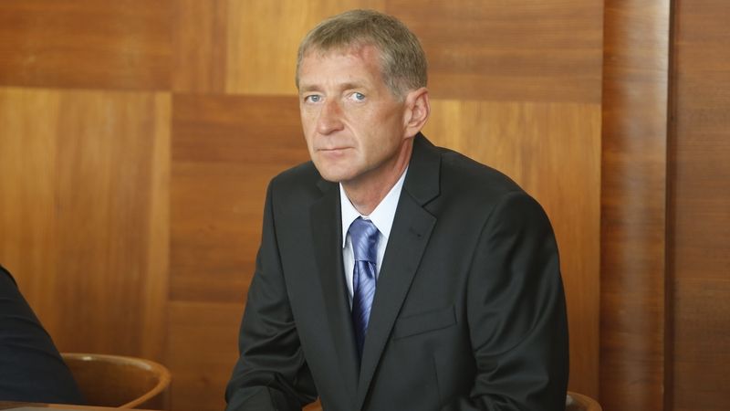 Roman Janoušek u Vrchního soudu v Praze, který řeší jeho odvolání v případu nehody, při které zranil chodkyni.