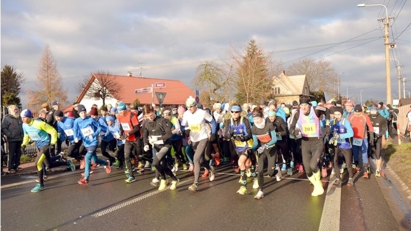 Ostrava 31.12.2018 Silvestrovský běh Hrabovou. Startovalo 177 závodníků.