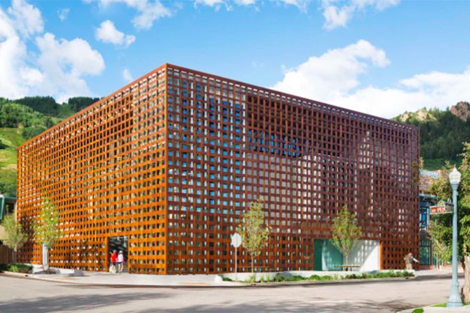 Muzeum umění v Aspenu od Shigeru Ban Architects a CCY Architects.