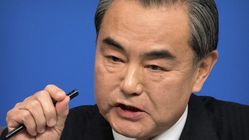 Čínský ministr zahraničí Wang I 