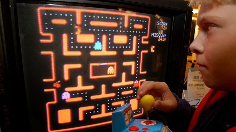 Ukázka ze hry PacMan