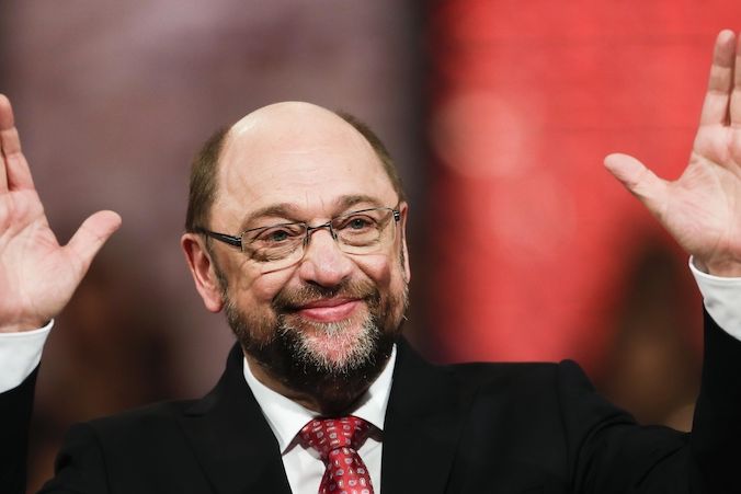 Nově zvolený šéf německé SPD Martin Schulz