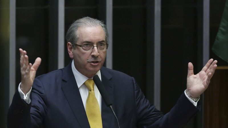 Odsouzený brazilský politik Eduardo Cunha