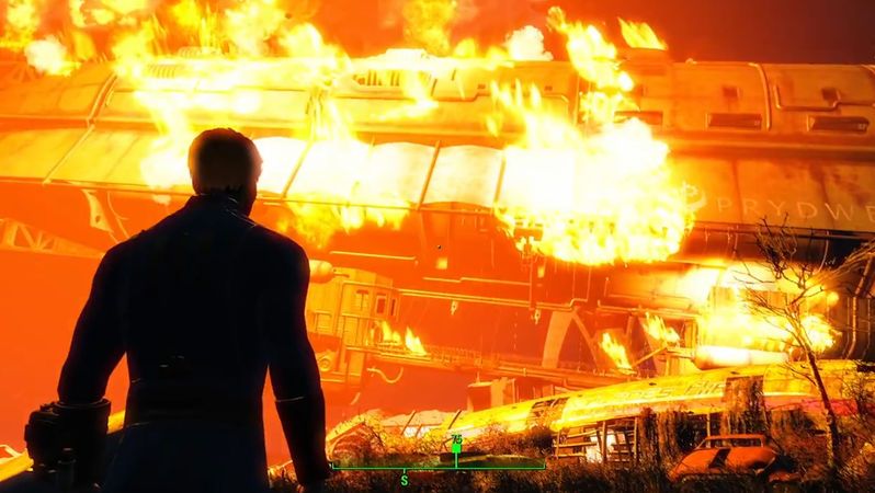 Upoutávka na hru Fallout 4