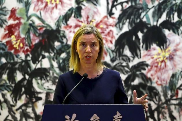Šéfka zahraniční služby EU Federica Mogheriniová