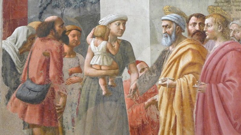 Masacciovy fresky ve florentském kostele Santa Maria del Carmine byly pro Michelangela a Torrigianiho školou renesančního umění.