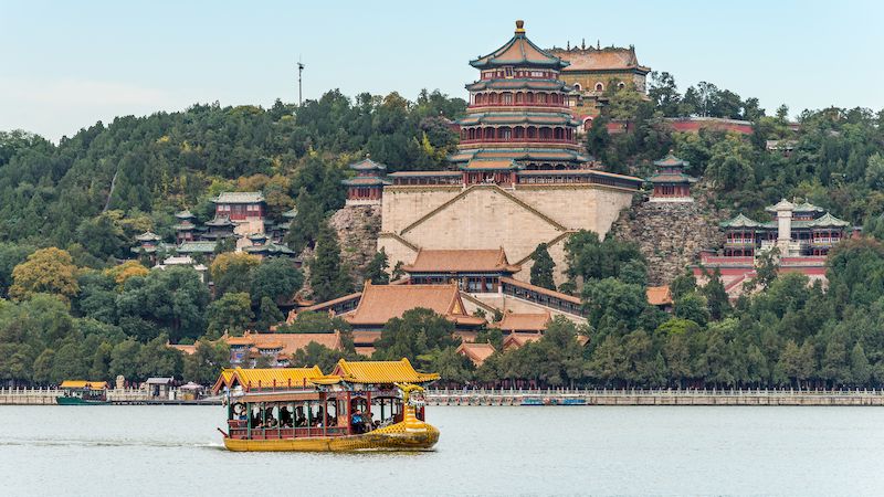 Poznáte pekingský palác obklopený rozsáhlými vodními plochami?