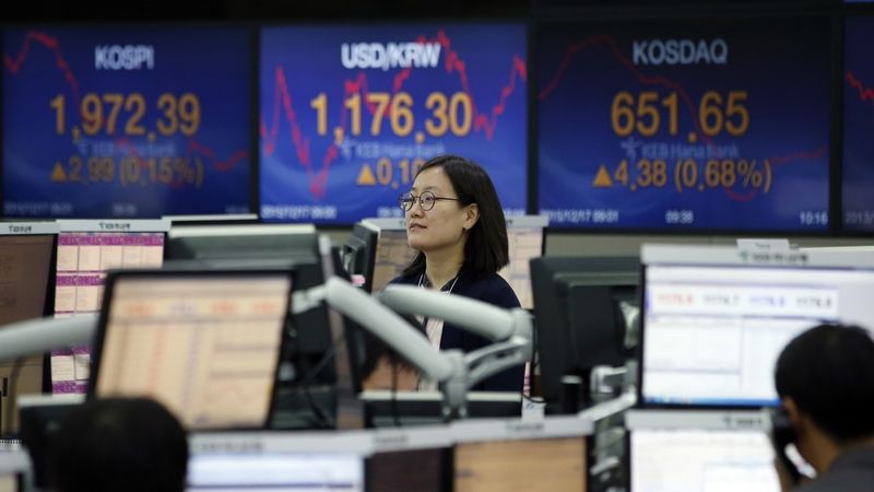Růst korejských trhů 