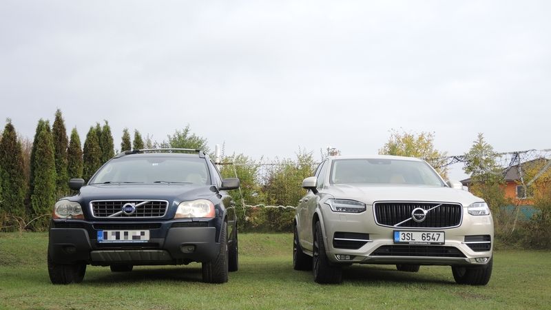 Volvo XC90 první a druhé generace