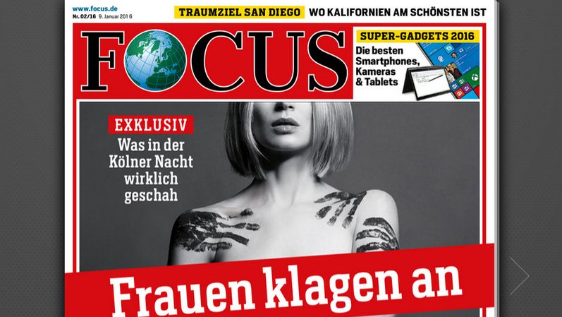 Titulní stránka magazínu Focus