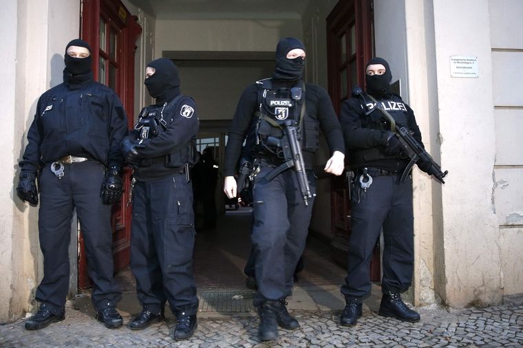 Zásahová jednotka německé policie